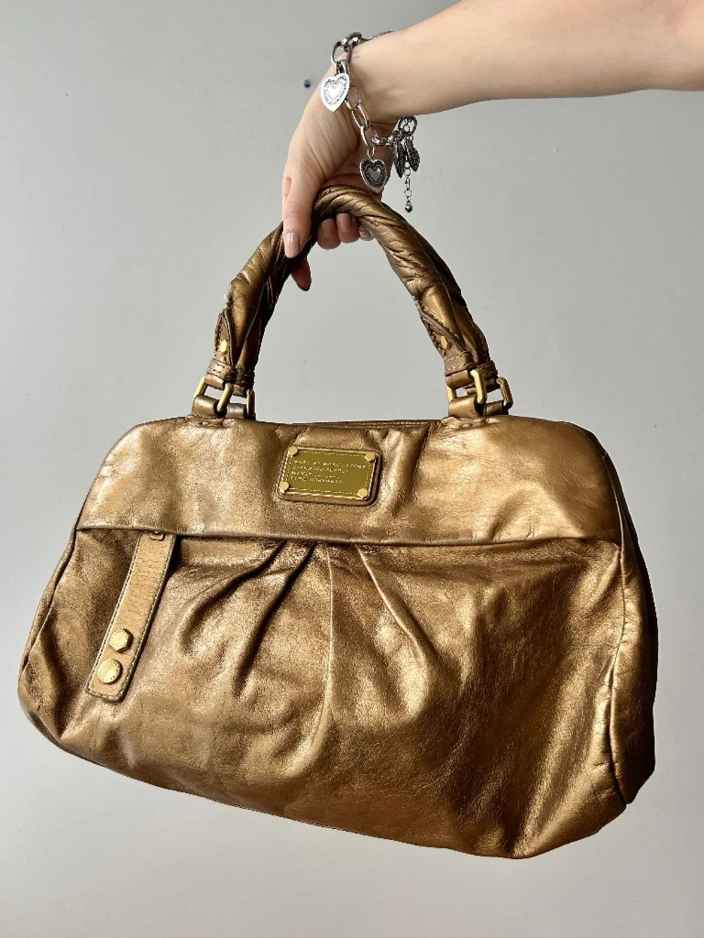 Marc Jacobs Satchel Bag- (similar to Classic Q Groovee Style) - Picture 1 of 8